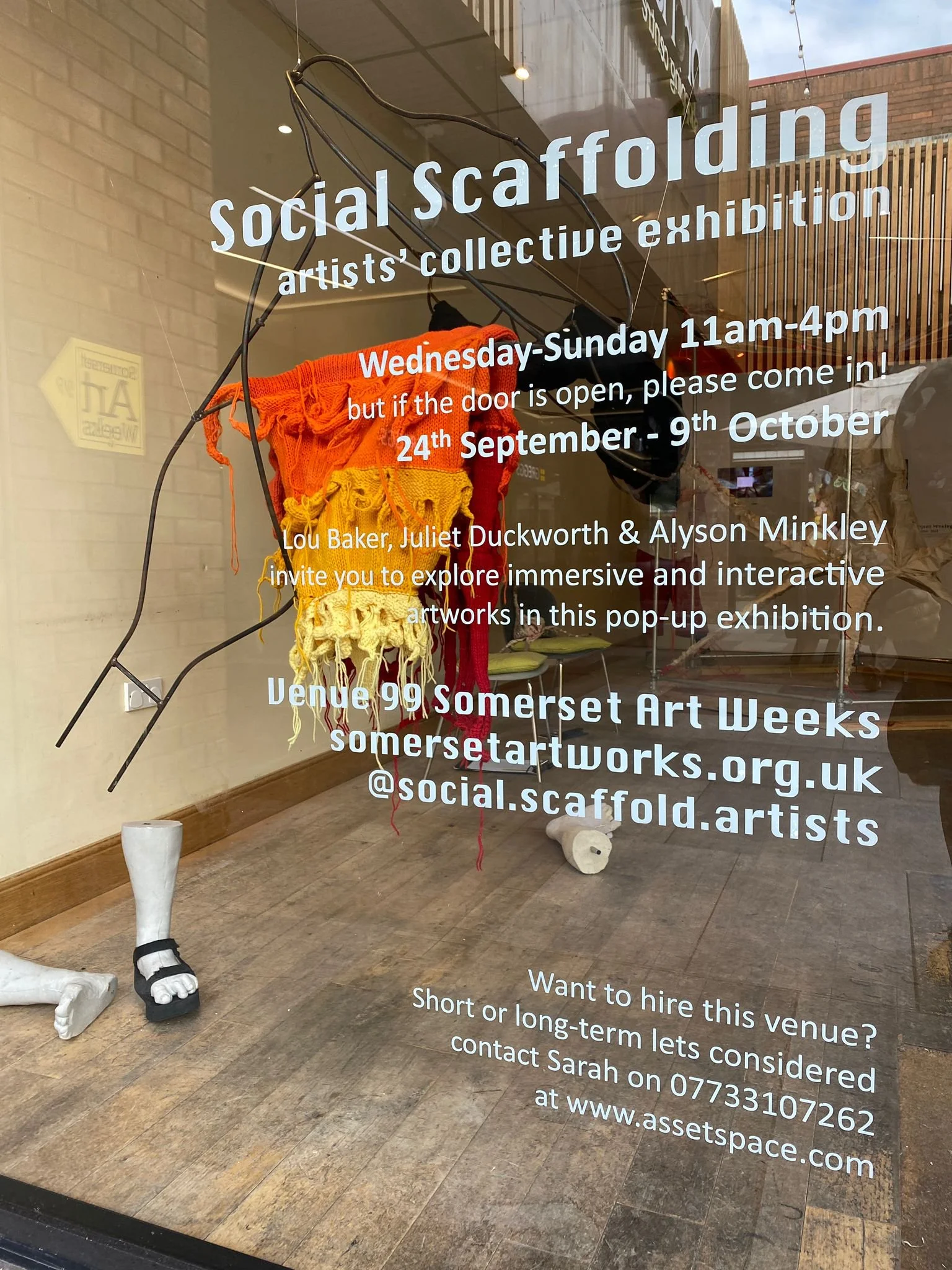 Great first weekend at Taunton for Social Scaffolding